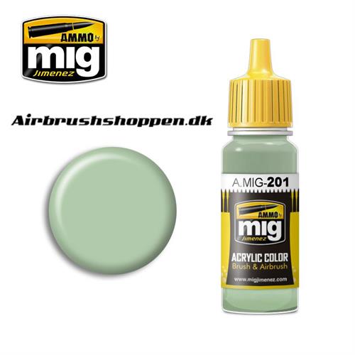 A.MIG-201 LIGHT GREY GREEN FS 34424